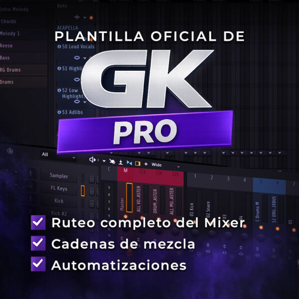 Plantilla Oficial GK Pro