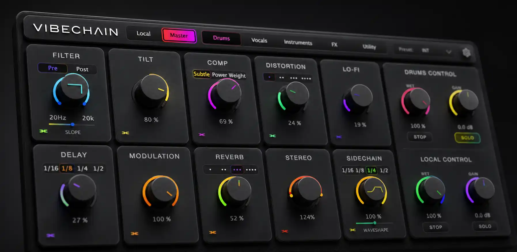 VIBECHAIN full interface